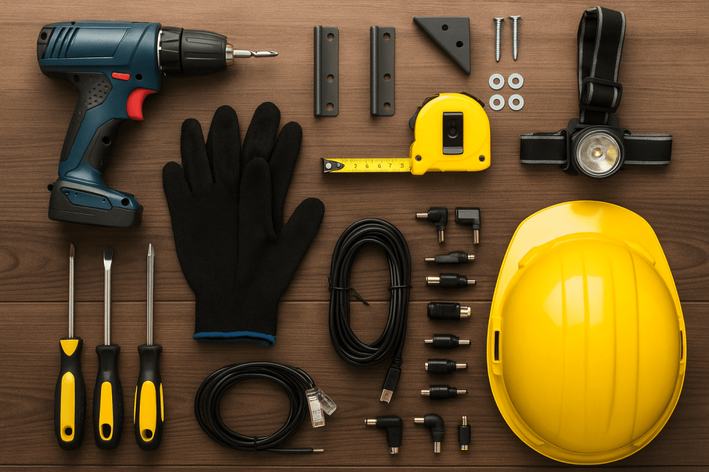 Aksesoris peralata Instalasi